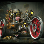 Steampunk bike