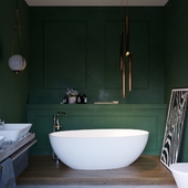 Green Bathroom