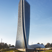 CGI:Generali Tower / Zaha Hadid Architects