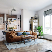 Scandinavian apartment