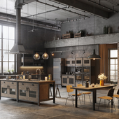 Various Loft Kitchen Designs