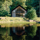 Lakeside house