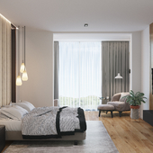 Modern bedroom