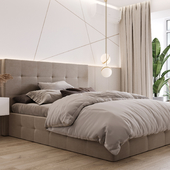 Beige bedroom