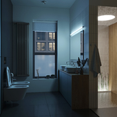 Manhattan modern bathroom