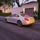 Mercedes-Benz Class S S500 4Matic MAYBACH (sunset)