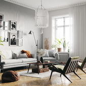 Scandinavian living room