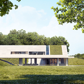 Green Line House (сделано по референсу)