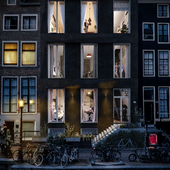 Amsterdam. Facade view.