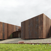 Soulages Museum (Сделано по референсу)