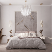 Modern style bedroom