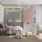 Kids room interior