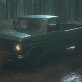 Ford F100 Pickup GameArt