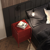 Red&Black Badroom