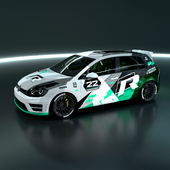 Volkswagen GOLF R 7 - Livery Design