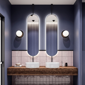 BLUE BATHROOM