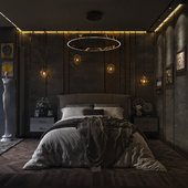 3D-Visualisation (design bedroom)