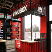 Дизайн винного магазина VINOBOX