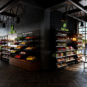 Pack Fresh Fruit & vegetable store