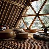 Serene Bamboo Bungalow(сделан по референсу)