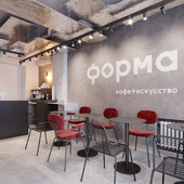 Forma Coffee Shop visualisation