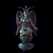 statuette Baphomet