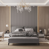 MASTERBEDROOM IN MODERN STYLE.