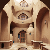 Akhavan House, Kashan Iran(сделано по референсу)