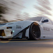 Nissan 180sx Rocket Bunny