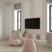 BEIGE KIDSROOM