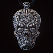 skull pendant