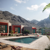 Concept design villa in Fujairah,UAE