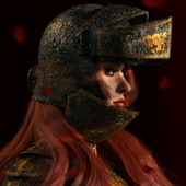 CGI Knight Girl 3D