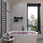 Gray Bathroom