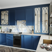 Blue kitchen