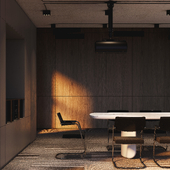 The meeting room of the window showroom