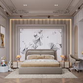 Girl bedroom design by Adil