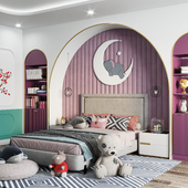 Interior kids room Teddy  (сделано по референсу)