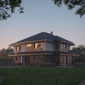 Exterior Vizualization, Corona renderer