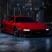 Honda NSX (сделано по референсу)