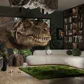 jurassic living room