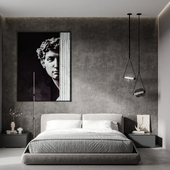 GREY BEDROOM