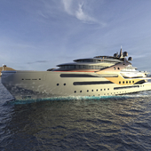 concept 100m Motor Yacht "POMPILIUS"