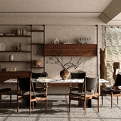 Wabi Sabi Dining room