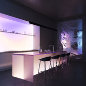 Glowing kitchen