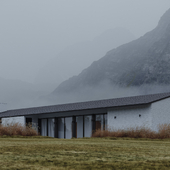 House in mountains