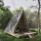 A-frame house