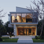 Modern house exterior