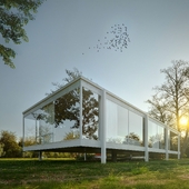 Farnsworth House (сделано по референсу)