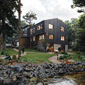 Woodland Modern Home